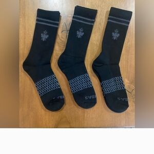Bombas Black Crew Socks
